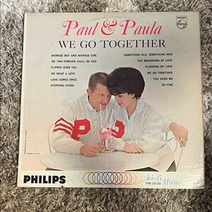 Philips Paul & Paula 'We Go Together' Vinyl - White and Red
